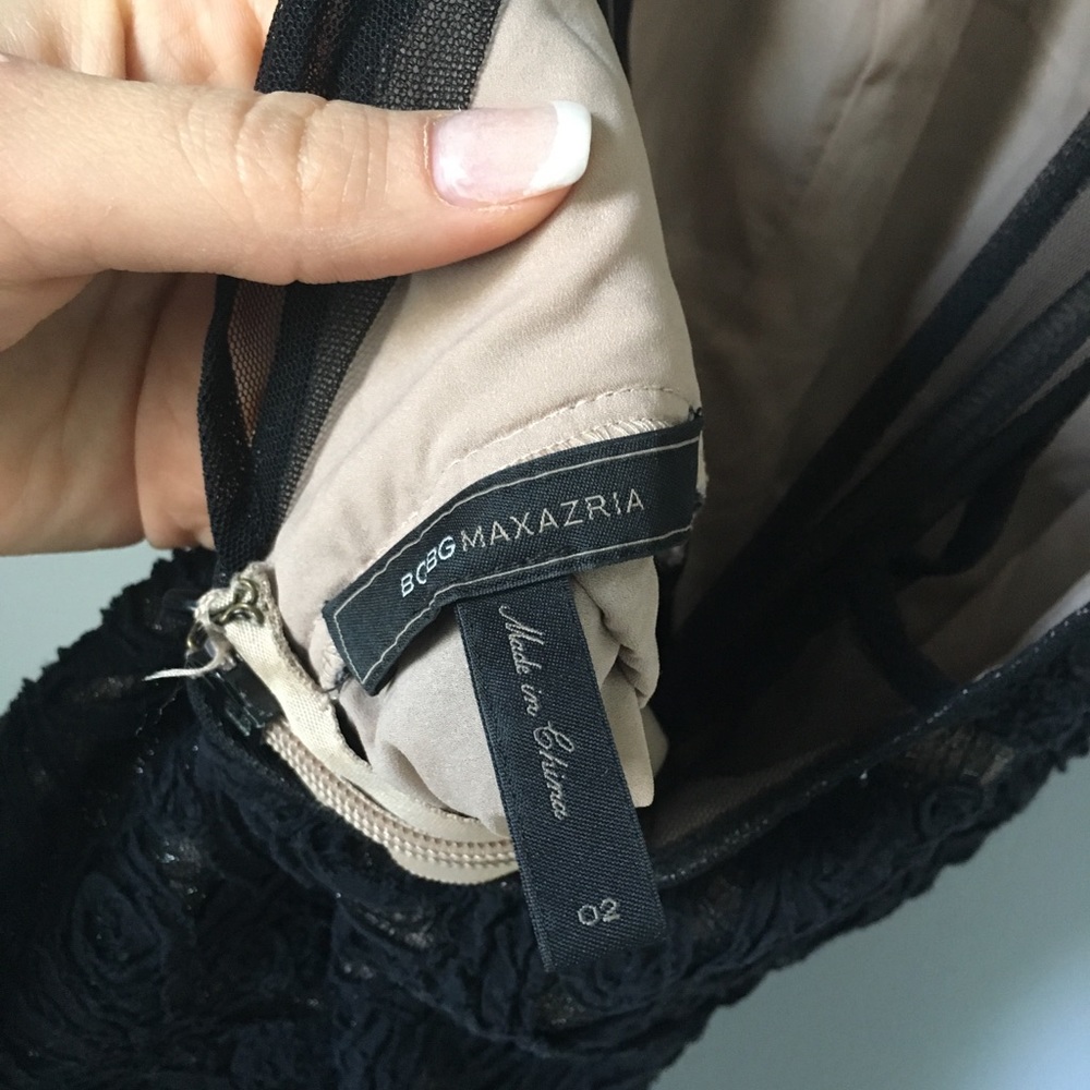 C.3 BCBG MaxAzria black dress. - Picture 4 of 8